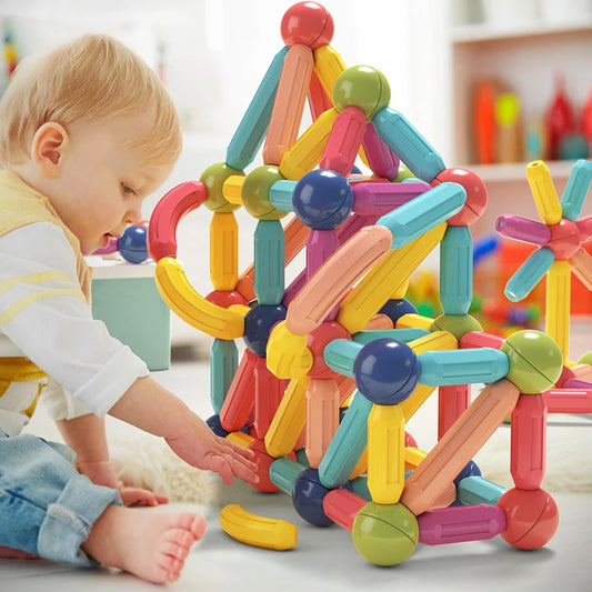 Magnetic Building Sticks
